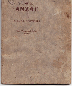Book, Echoes of ANZAC, Early 20th Century
