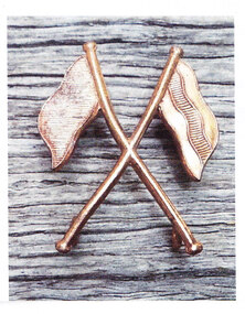 Aust Army Signallier Trade Badge, Early 20th Century