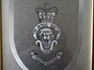 Plaque: The Royal British Legion, Ammo & Company