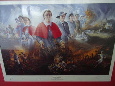 Artwork, other (item) - Print, Serving Humanity