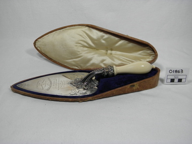 Ceremonial object - Ceremonial Trowel, c. 1863