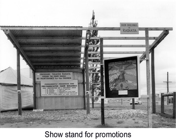 Photograph, A show stand intended for promotional purposes, n.d