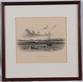 Artwork, other - Reproductive Print, Port of Warrnambool, n.d