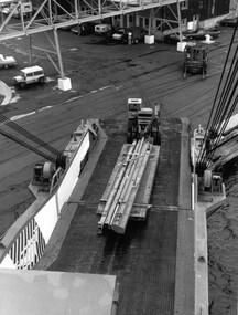 Photograph, Ro Ro vessel at Alcoa berth, n.d