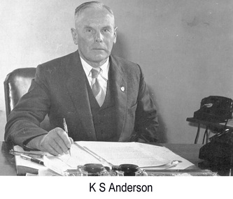 Photograph - Photograph - K. S. Anderson, Chairman, Portland Harbour Trust, n.d