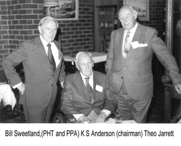Photograph - Photograph - William Sweetland, K. S. Anderson and Theo Jarrett, William Sweetland, K. S. Anderson and Theo Jarrett, n.d
