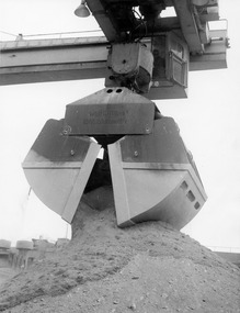 Photograph - Photograph - discharging phosphate rock, n.d