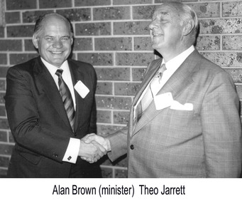 Photograph - Photograph - Alan Brown, Minister, and T.C. Jarrett, n.d