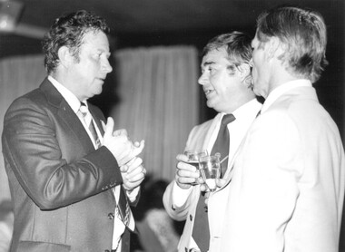 Photograph - Photograph - Ian Baird, Geoff White and ANZ Bank Manager, n.d