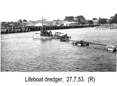 Photograph - Photograph - Lifeboat Dredger, 1953