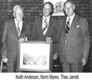 Photograph - Photograph - Keith Andersen, Norman Myers and Theo Jarrett, n.d