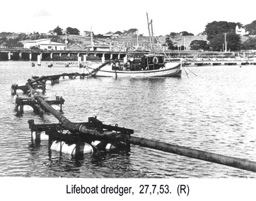 Photograph - Photograph - Life Boat Dredger, 1953, 1953