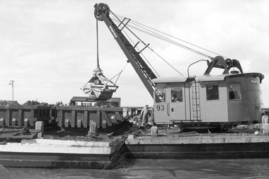 Photograph - Photograph - dredging, Portland, n.d