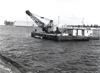 Photograph - Photograph - dredging, Portland, n.d