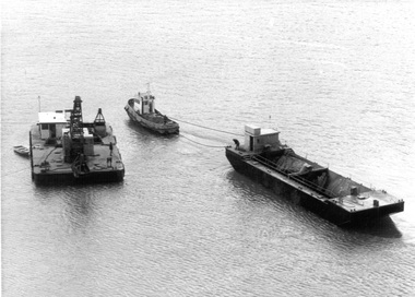 Photograph - Photograph - dredging, Portland, n.d