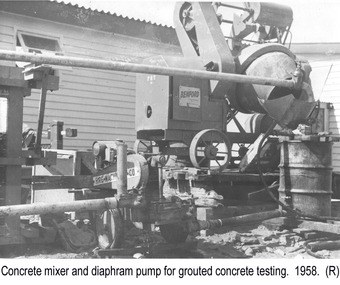 Photograph - Photograph - Grout Machinery, n.d