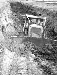 Photograph - Photograph - wheat storage construction, Portland, c. 1970