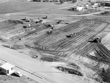 Photograph - Photograph - construction of wheat storage, Portland, c. 1970