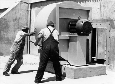 Photograph - Photograph - machinery at Portland harbour, c. 1970