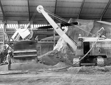 Photograph - Photograph - Discharging phosphate rock, n.d