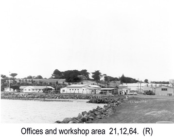 Photograph - Photograph - Portland Harbour Trust buildings and offices, 1964
