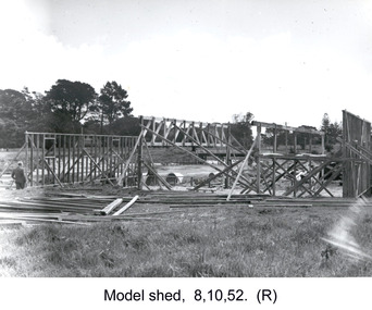 Photograph - Photograph - Portland Harbour Trust - Model shed, 1952