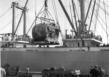 Photograph - Photograph - Ship loading, Untitled, n.d