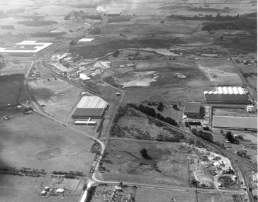 Photograph - Photograph - Aerial view of Australian Estates (Portland) Pty Ltd Wool Process, n.d