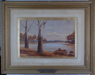 Painting, Scene on the River Murray, n.d