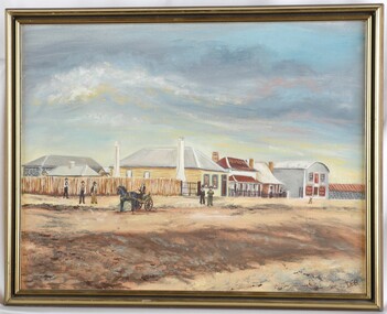 Painting, DEB, Percy Street, n.d