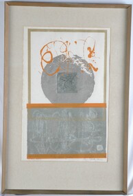 Print, Klaus Zimmer, On Dulce Jubilo, 1970