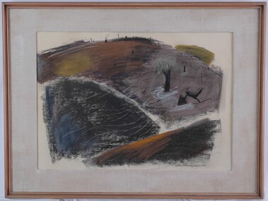 Drawing, Burnt Mountain, 1964