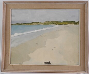 Painting, Irene Hill, Beach at Dutton Way, 1967