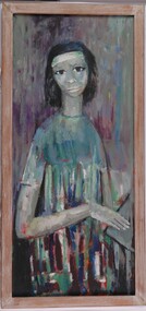 Painting, Elma Amor Herbst, Girl, 1963