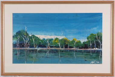 Painting, James McLear, Untitled (Lake), 1990