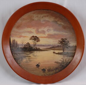 Painting, Sunset, Blairs Creek 1893, 1893