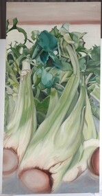 Painting, Loueen Morrison, [Still Life-vegetables], 1992-1996