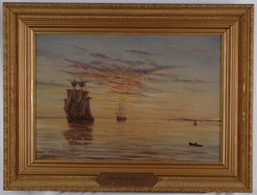 Painting, Port Phillip Bay (Sunset), n.d