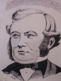 Drawing, Woolcock, Dorothy(?), Edward Henty, n.d