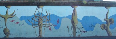 Artwork, other - Mural, Mitchell Parker and the Portland Community, Aruolumnantiquitous, n.d
