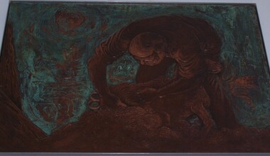 Sculpture - Bas-relief, Untitled (Early Pastoral Industries), n.d