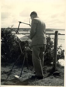 Photograph, Con Kroker, Man Painting, n.d