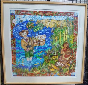 Painting, Jennifer McCarthy, Edward Henty Arrival, 2009
