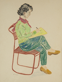 Drawing - Drawing - Mary Malseed, Betty Vivian, None, n.d