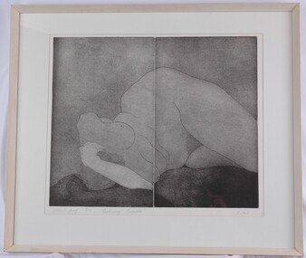 Print, Beth Oag, Reclining Nude, c. 1974
