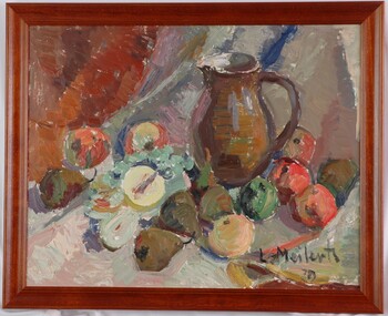 Painting, Ludmilla Meilerts, Still Life, 1970
