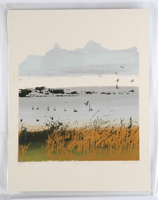 Print, Rex Davies, Urban Lagoon, 1984