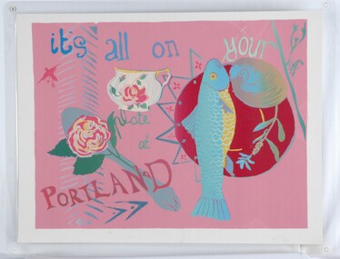 Print, Portland Its All On Your Plate, 1983-1984