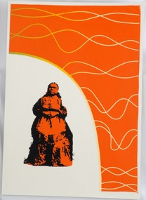 Print, Carmel Wallace, Aboriginal Woman, 1983-1984