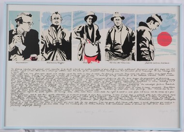 Print, Angela Gee, Tuna Fishing Pt Lincoln, 1986